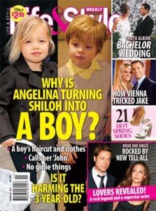 Shiloh Jolie-Pitt is blossoming into a boy