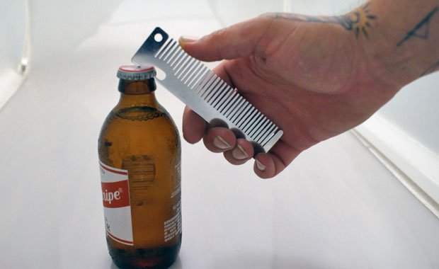 Old Familiar Bottle Opening Comb