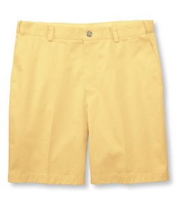 LL Bean yellow shorts
