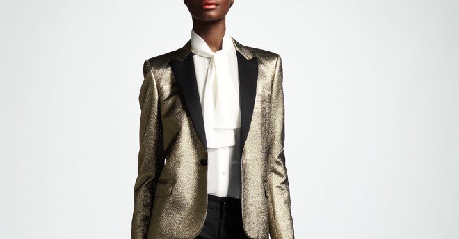 androgynous formal wear