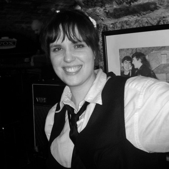 Me in the Cavern Club - Still in the closet, still figuring out my style, but getting there